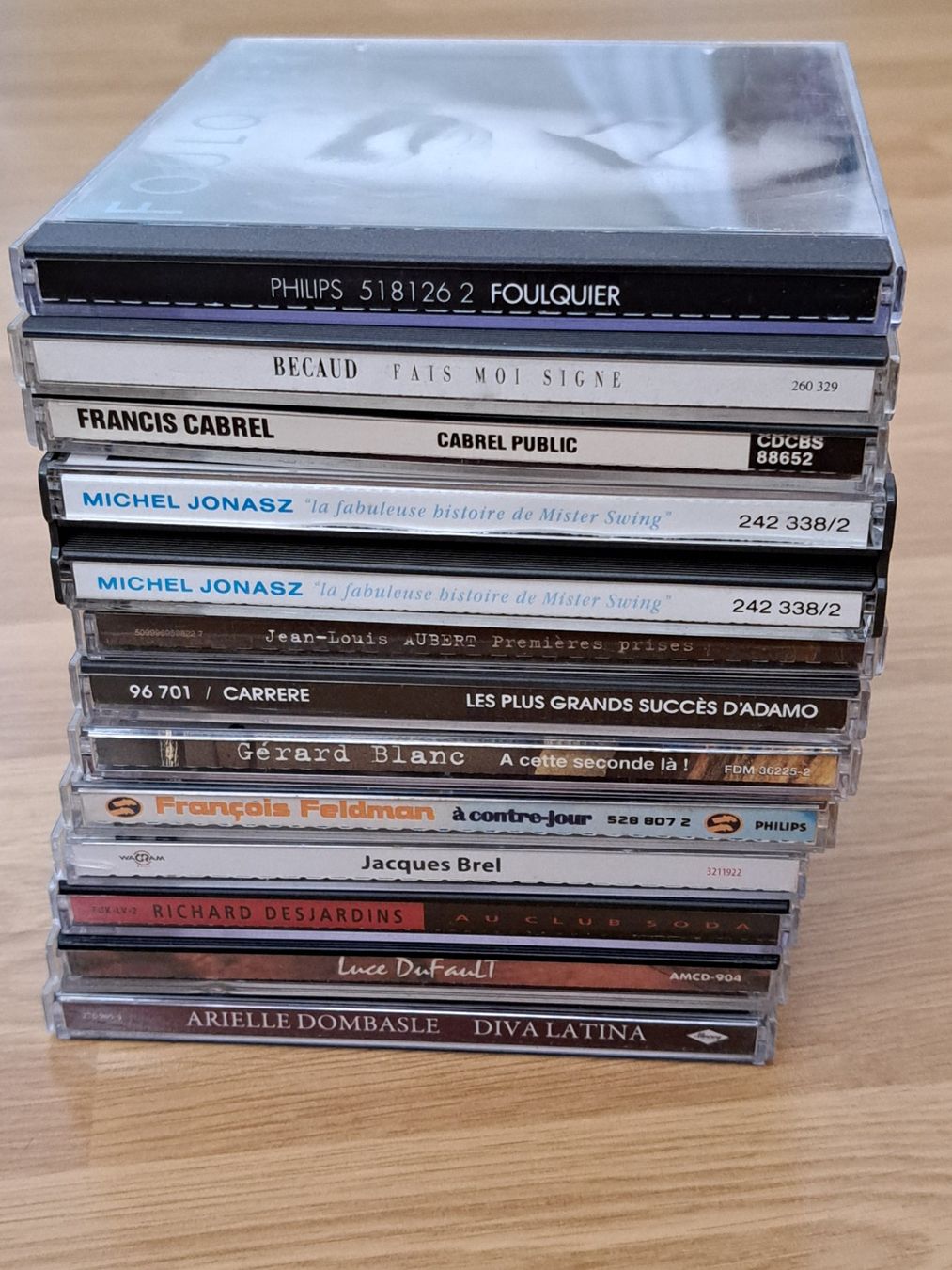 CDs: Lot de Cds Chanson Française – D'occasion à Pully par bro_n52j
