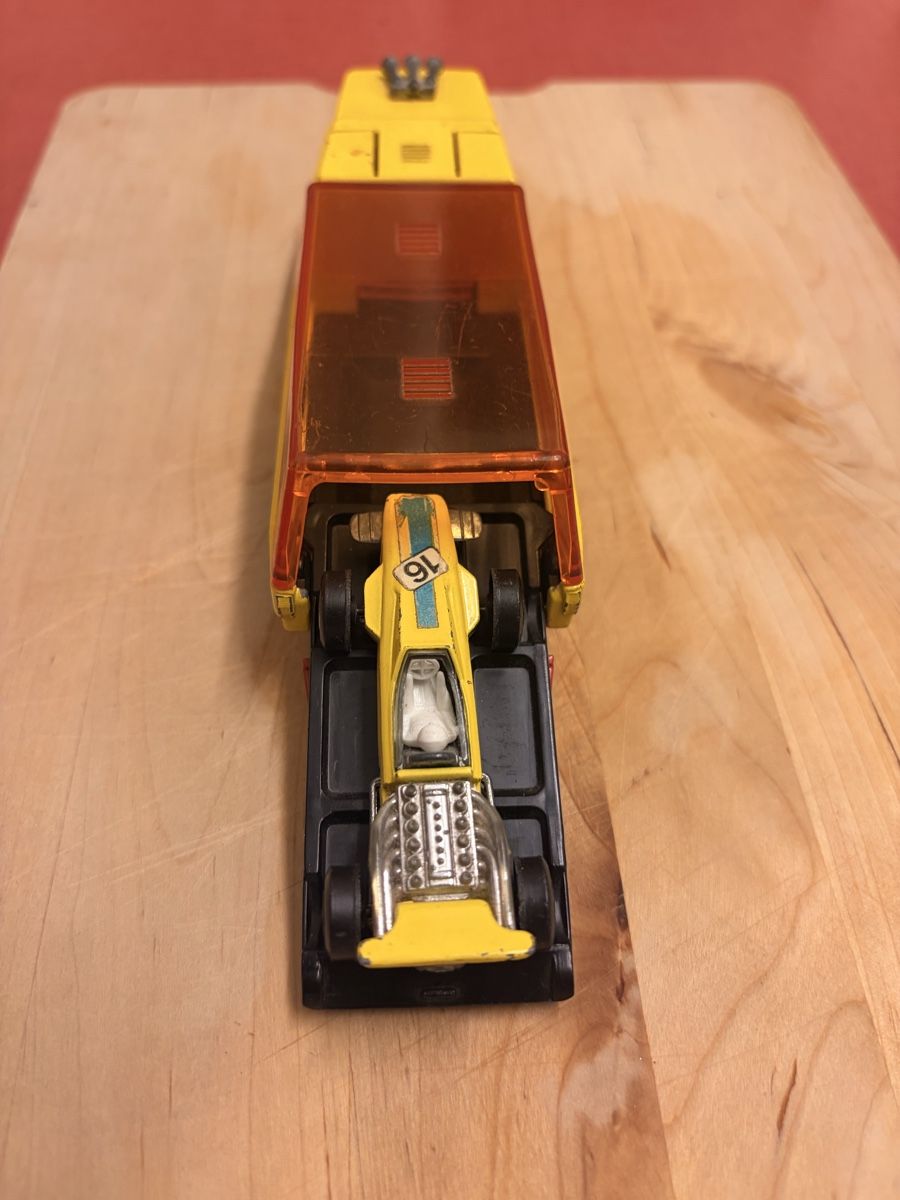Matchbox Modellautos: Matchbox Superkings Renntransporter – Gebraucht aus Wabern von Housi78 3