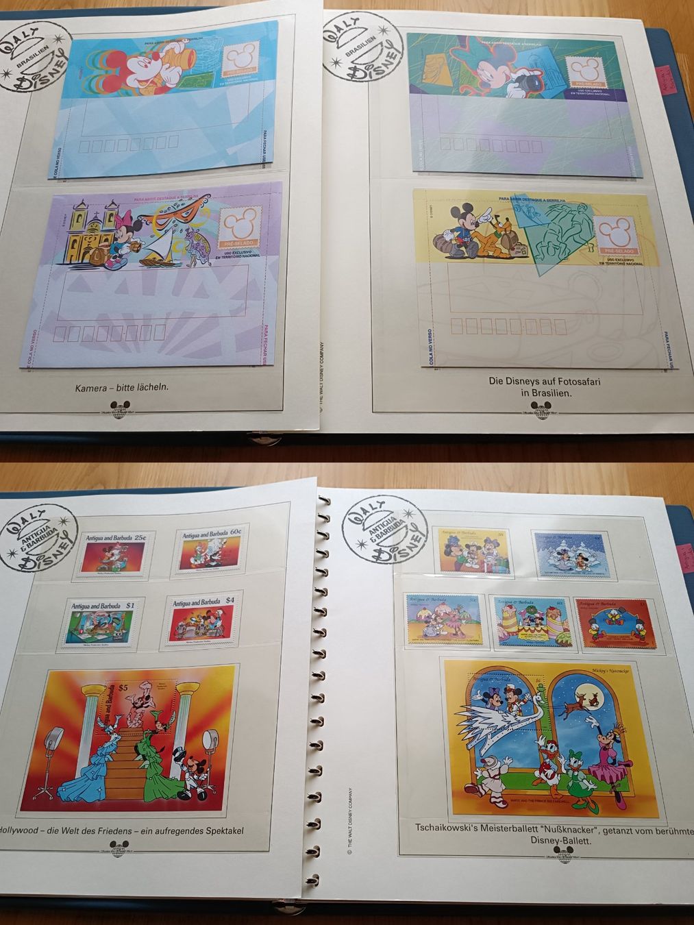 Lindner Alben: Disney Briefmarken Album Lesotho – Gebraucht aus Otelfingen von patida 1