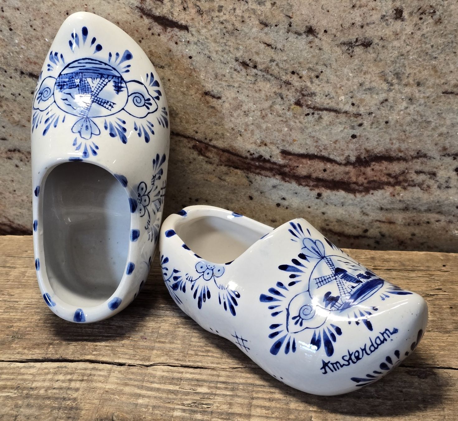 Alle Dekorationen: Holländische Delft Clogs, Keramik, Deko! – Gebraucht aus Walkringen von Vanuca