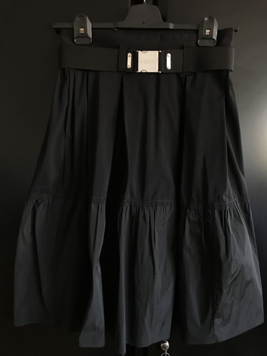 Gonne: Jupe noire HIGH Tech, taille 38, forme tulipe – Usato da Morges venduto da sandy069 1