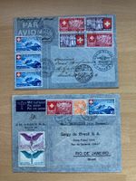 Flugpostbriefe 1939 Swissair Europaflug Nord  , Brasilien