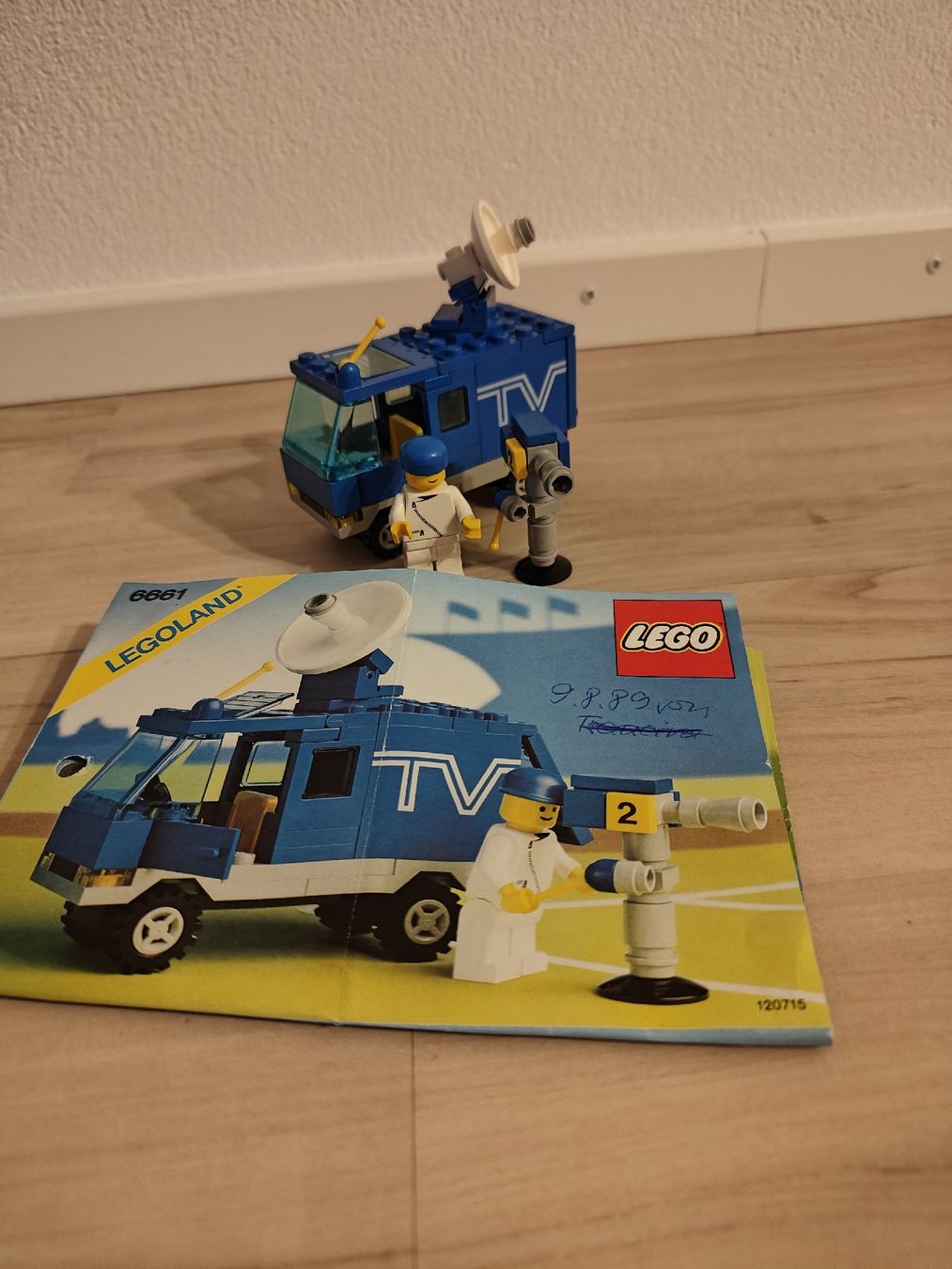 Lego Baukästen: Lego 6661: TV Wagen – Gebraucht aus Tuggen von Basinger 1