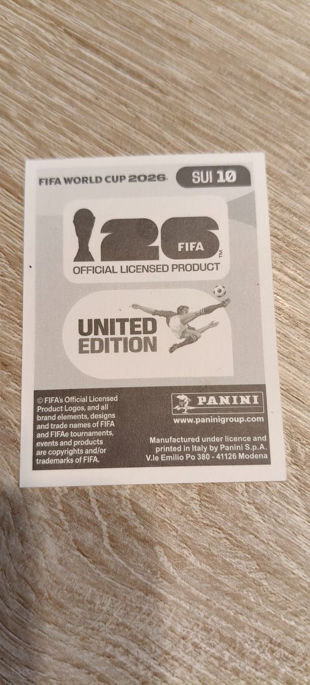 Panini Carte collezionabili: FIFA World Cup 2026 / SUI 10 – Nuovo (secondo la descrizione) da Plan-les-Ouates venduto da col_vq9g 1