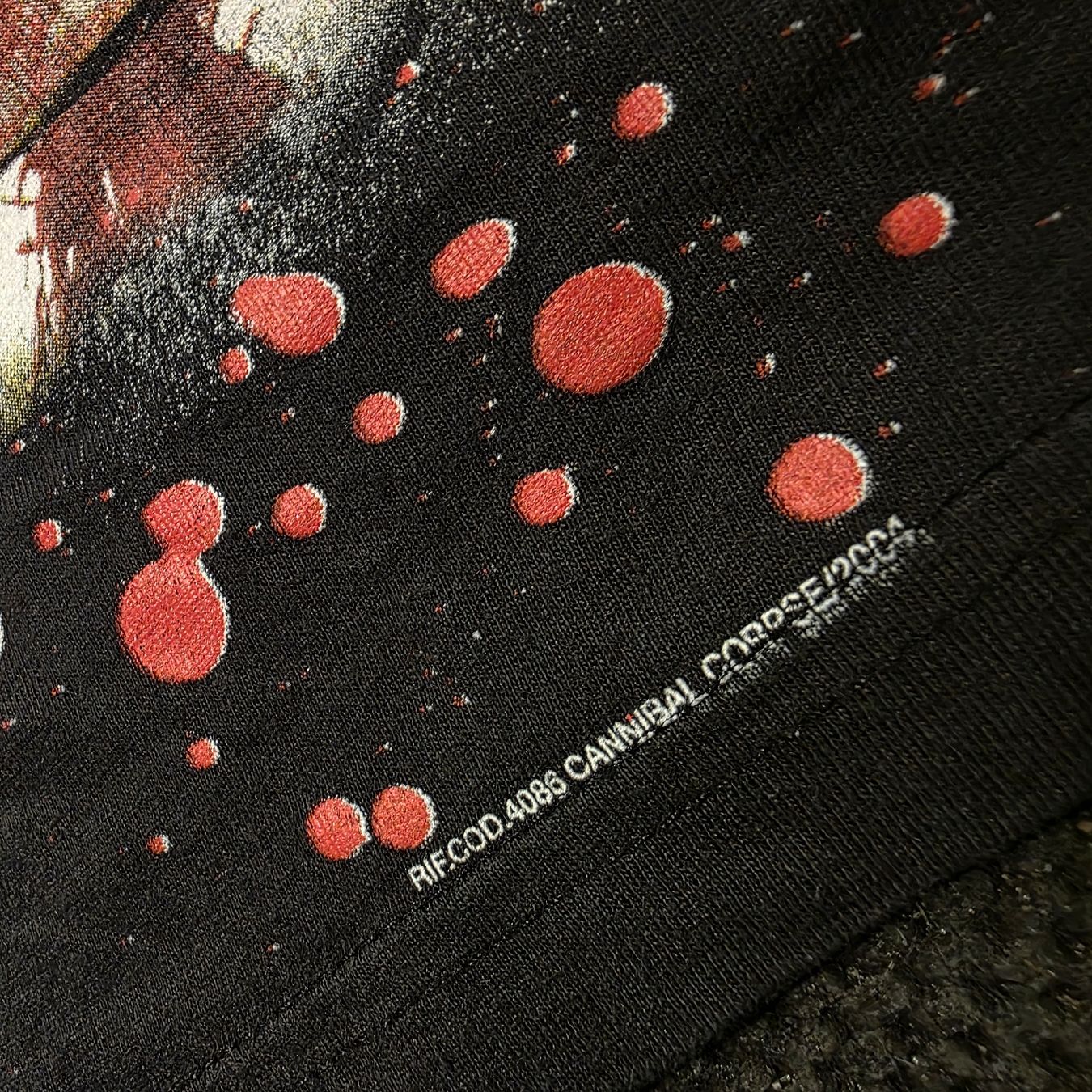 T-shirt: Cannibal Corpse The Wretched Spawn 2004 t-shirt  – Usato da Etoy venduto da Vinylafrime 4