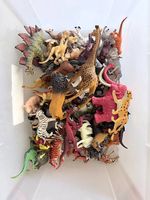 Tierfiguren-Sammlung verschiedener Tiere