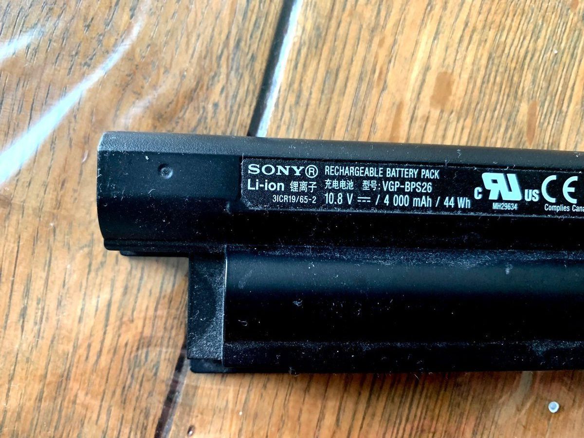 Sony Batterie: Sony Laptop AKKU original VGP-BPS26 – Difettoso da Emmen venduto da newdeal1970 2