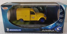 Citroën  2CV  - 1951 -  MICHELIN  -  Solido - 1/43