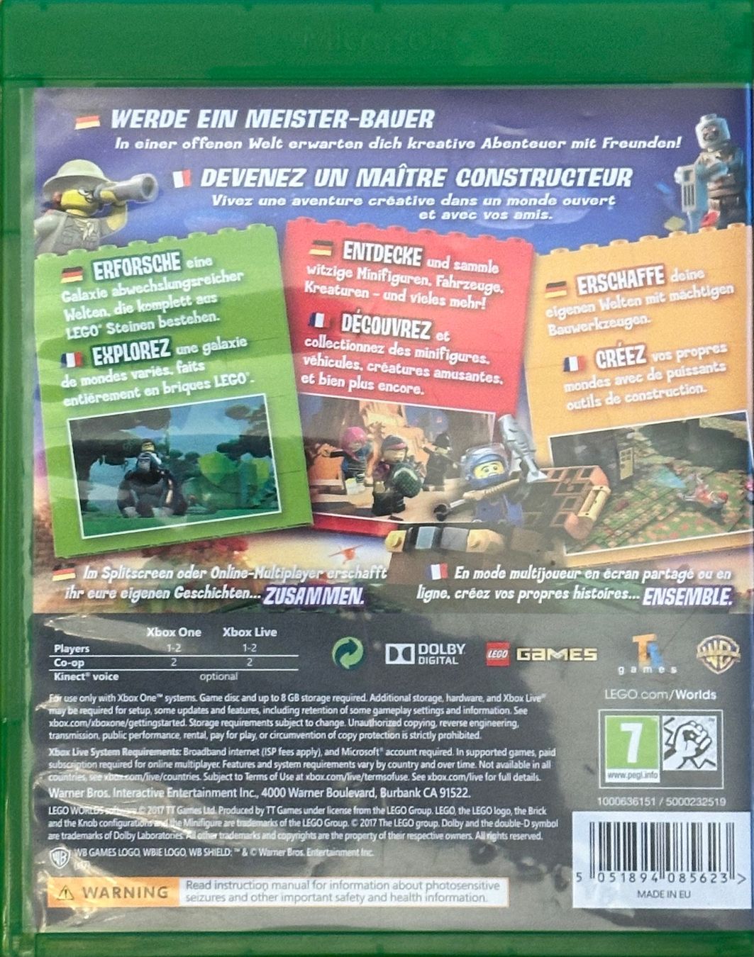 Spiele: Xbox One LEGO Worlds gut erhalten – Gebraucht aus Luzern von isa_b62f 1