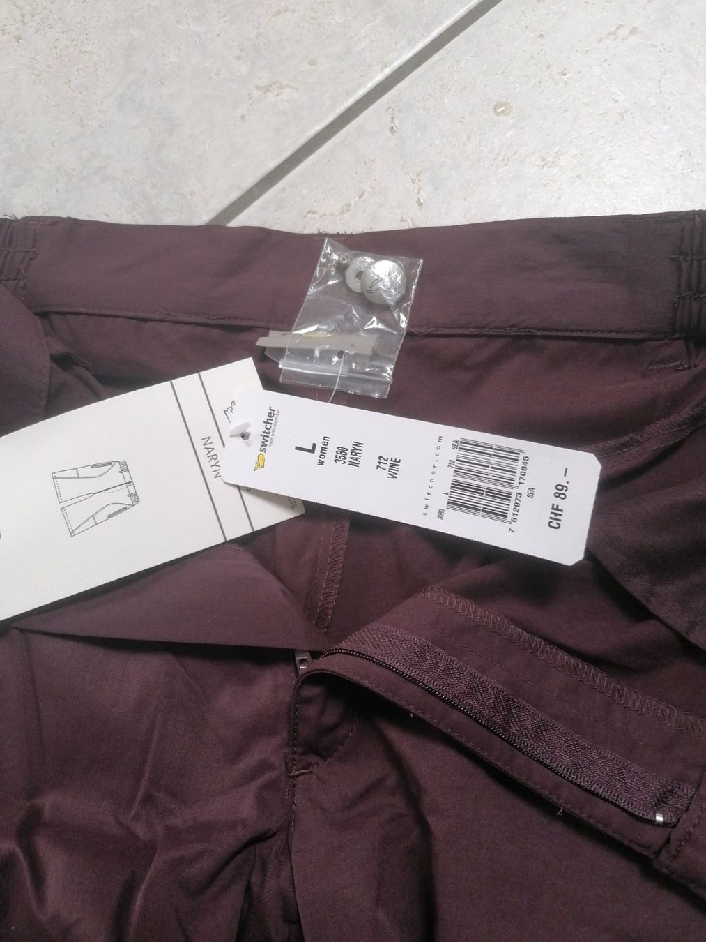 Hosen: Neue Switcher kurze Hose Gr L NP 89.- – Neu (gemäss Beschreibung) aus Lostorf von Luelostorf 2
