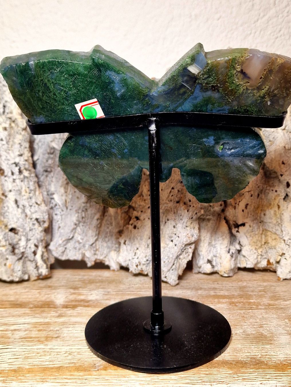 Minerali & Pietre curative: Moosachat Schmetterling Skull 405g – Nuovo (secondo la descrizione) da Matzingen venduto da Shay_Crystalz 3