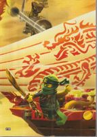 LEGO NINJAGO TRADING CARD SERIE 5 # 230 PUZZLEKARTEN