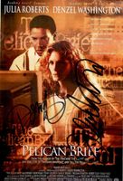 THE PELICAN BRIEF Julia ROBERTS Denzel WASHINGTON / AUTOGRAM