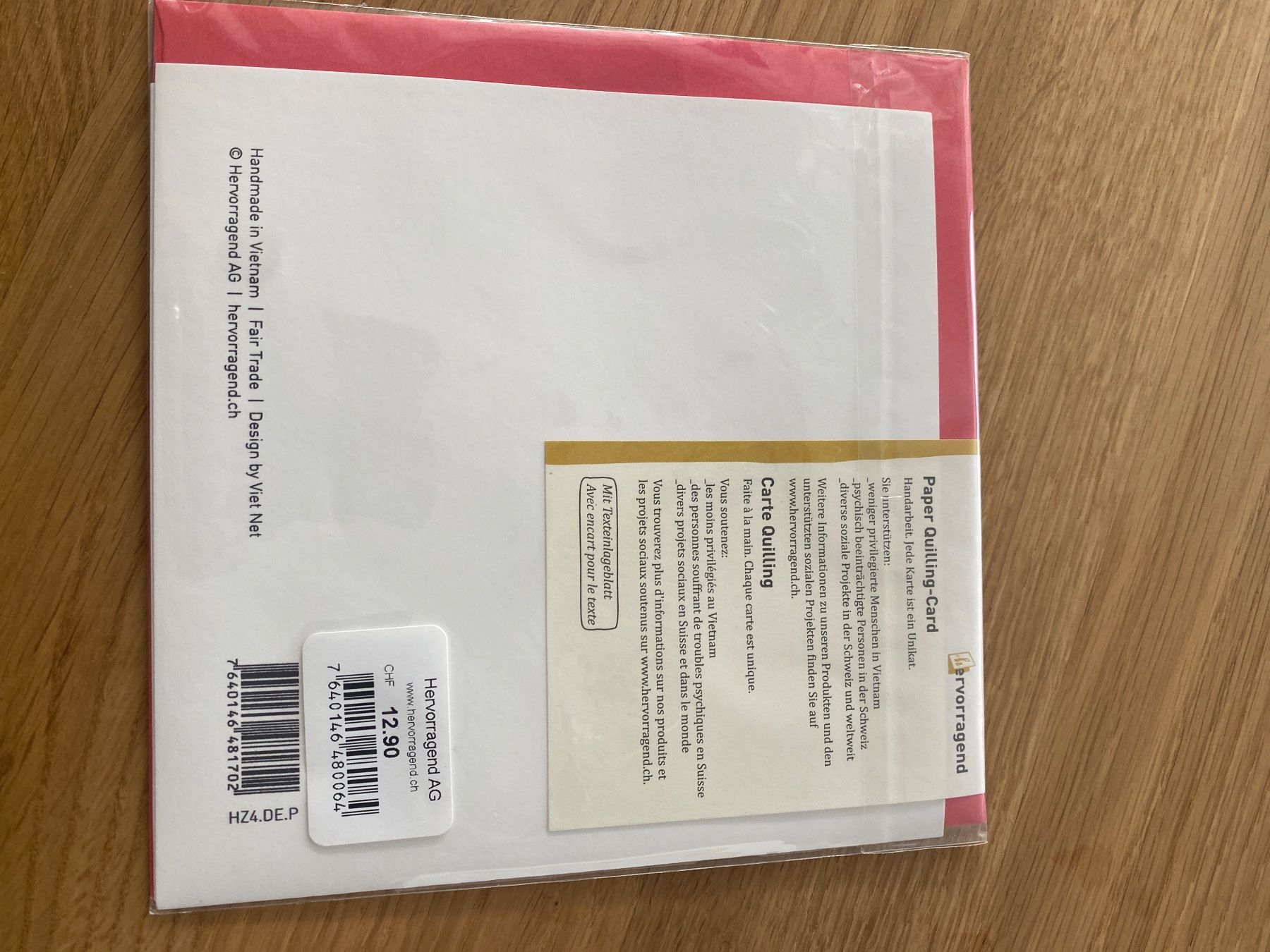 Karten: Glückwunschkarte 2D Karte – Neu und originalverpackt aus Dietikon von Beni2025 2