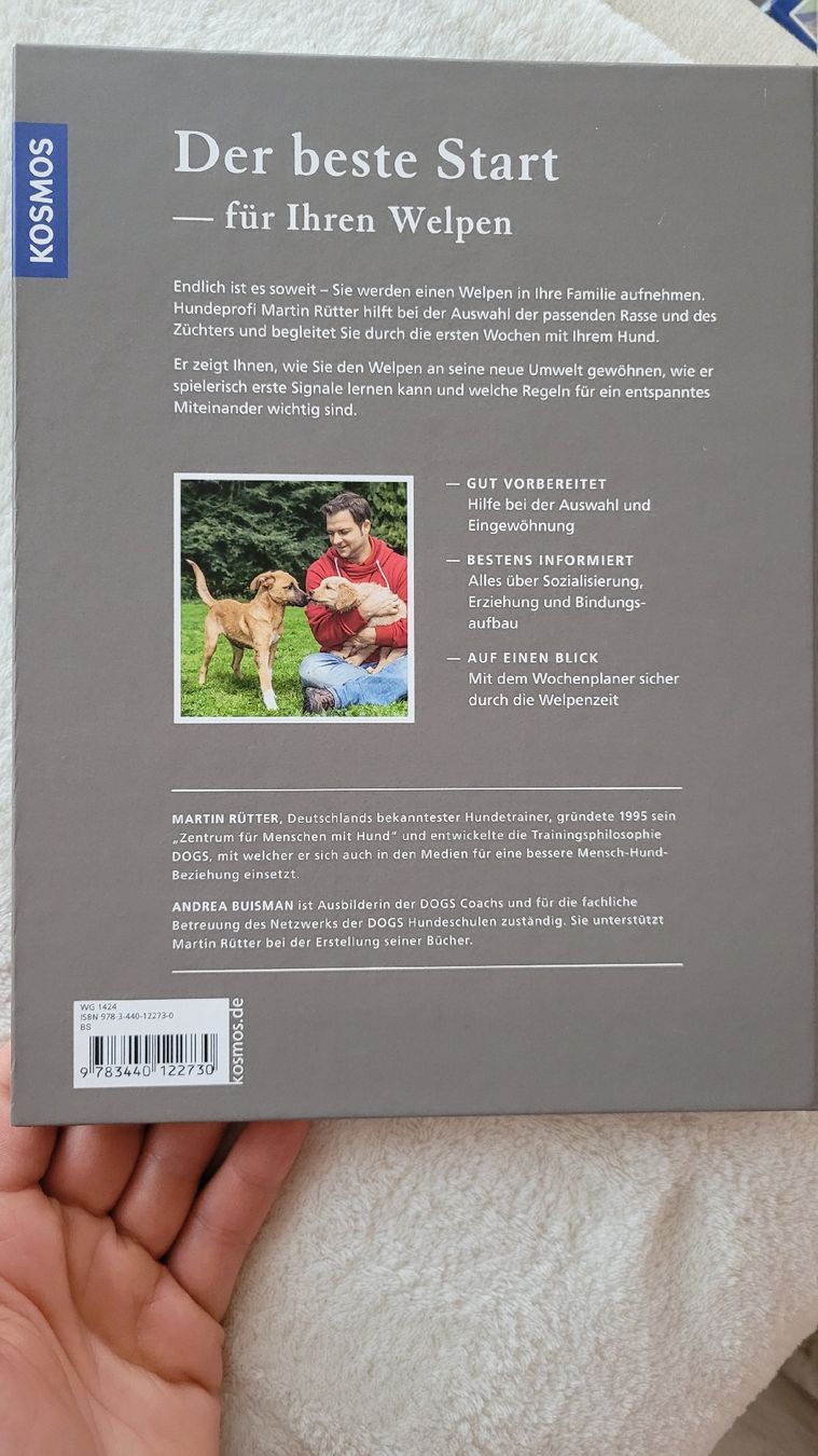Libri: Welpentraining mit Martin Rütter – Usato da Horgenberg venduto da Klatschmohnmaria 1