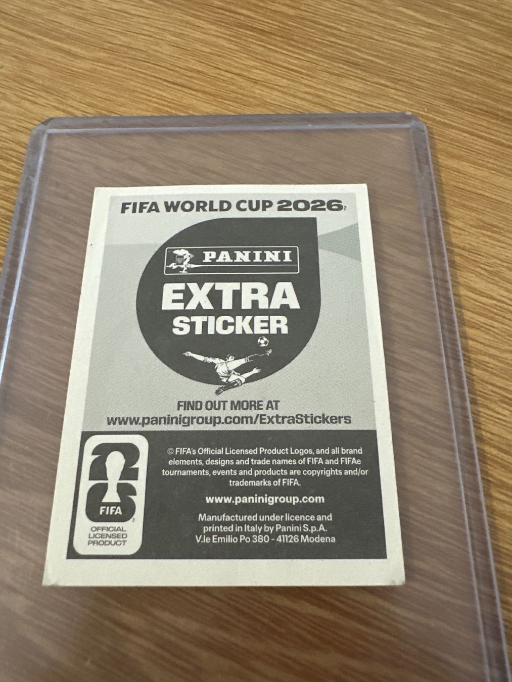 Panini Carte collezionabili: Extra Sticker Gold WM 26: Moises Caicedo – Nuovo e nell'imballaggio originale da Winterthur venduto da sah_gn89 1