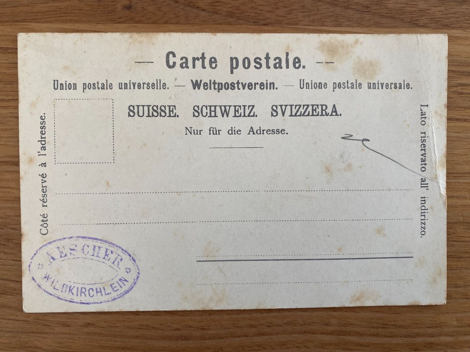Cartes postales: Ansichtskarte Äscher Seealpsee – D'occasion à Unterterzen par bac_287t 1