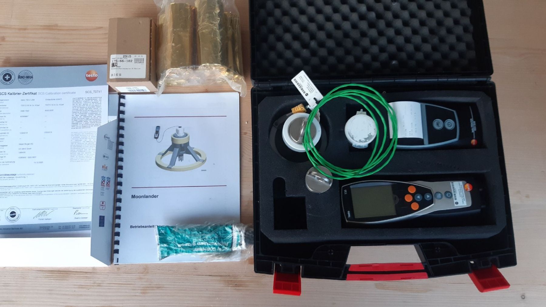 Misurare: Testo 735-2 Datenlogger Set | Bluetooth Drucker | Wie neu – Usato da Oey venduto da Parkplatzbrocki 3