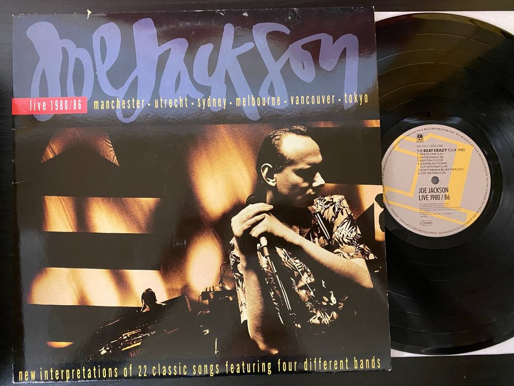 Joe Jackson – Live 1980/86 [2LP EU 1988] (Gebraucht) in Tamins für CHF ...