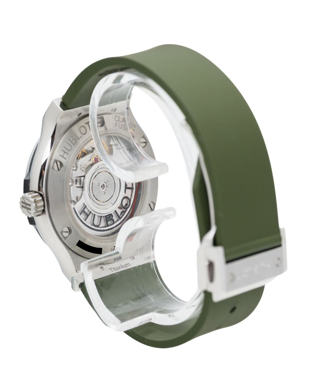 Hublot Uhren: Classic Fusion Titanium Green Diamonds Automatic 38mm – Neu und originalverpackt aus Genève von aspaklariacollection 4
