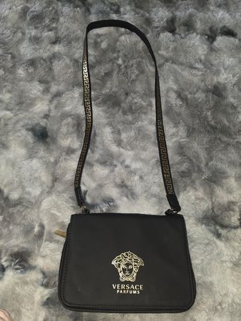 Handtasche Versace Parfums schwarz Damen neu
