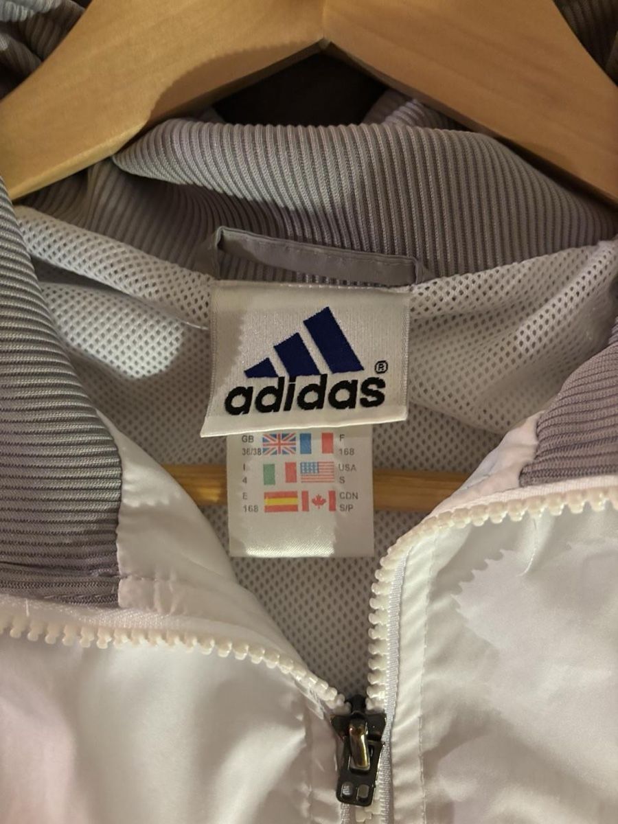 Adidas Jacken: Veste adidas blanche taille L – Gebraucht aus Avry-devant-Pont von Odilee 3