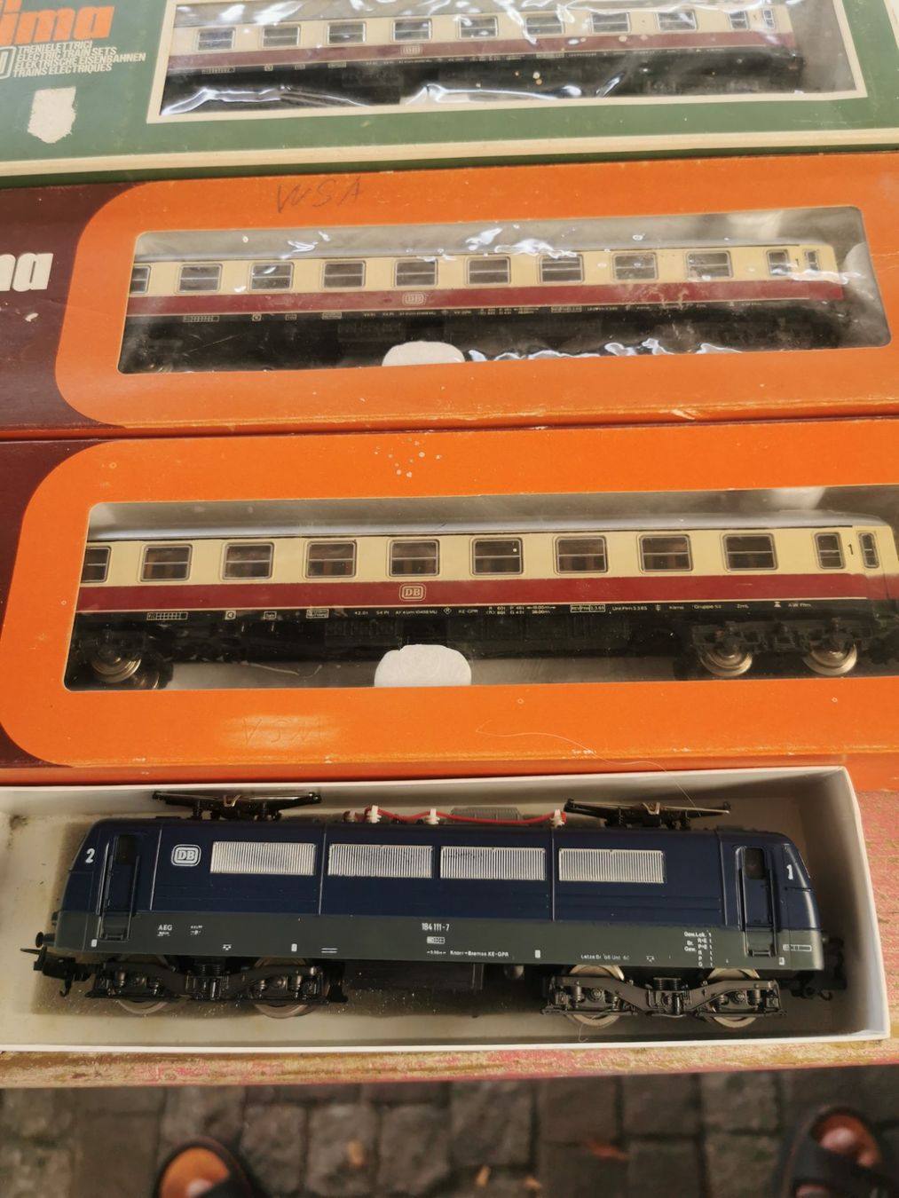 Lima Modellini di ferrovie: Lima DB Zug 5 Teilig – Usato da Waltenschwil venduto da Nitsud 1