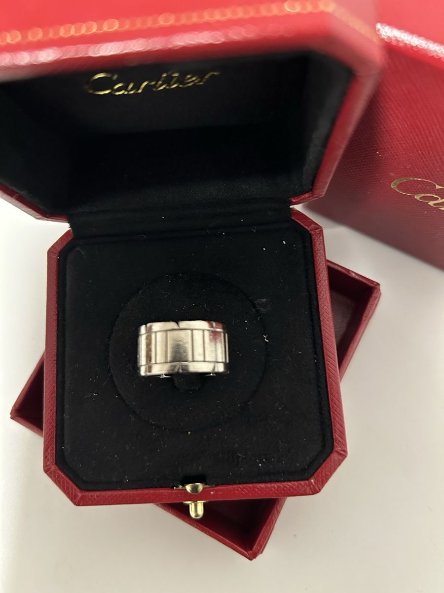 Cartier Anelli: Cartier bague Tank or blanc – Usato da Burgdorf venduto da nat_kfq5 2