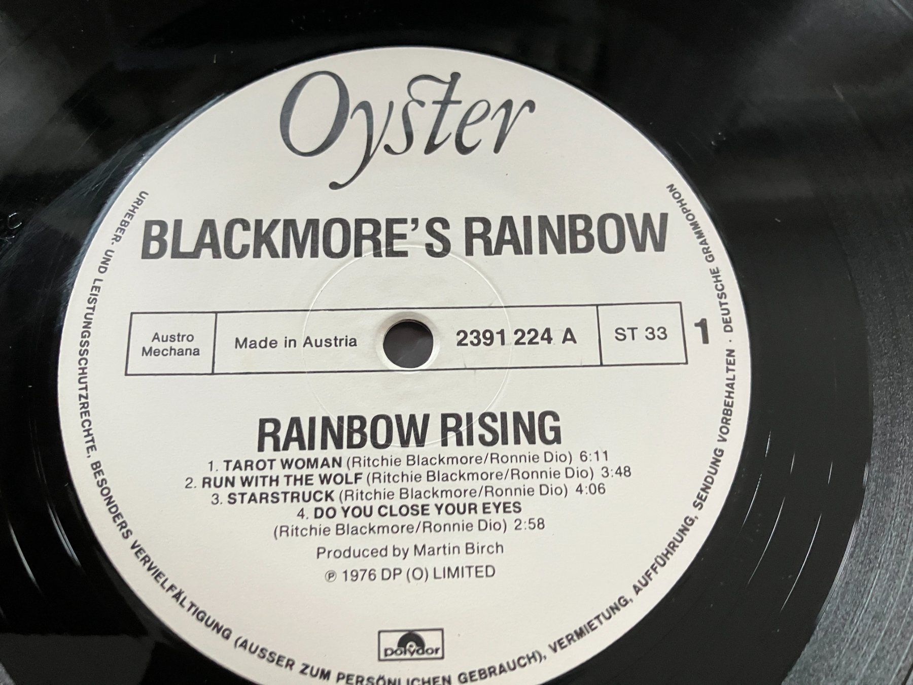 Dischi in vinile: Rainbow – Usato da Aarwangen venduto da Jukebox3 7