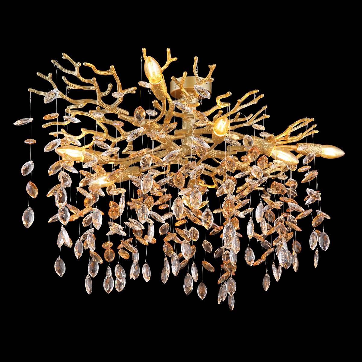 Lampadari & plafoniere: Deckenleuchte, Gold, 85 cm x 50 cm – Nuovo (secondo la descrizione) da Kreuzlingen venduto da Smart-Light 4