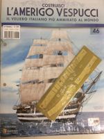COSTRUISCI L'AMERIGO VESPUCCI # 46 modello in legno Hachette