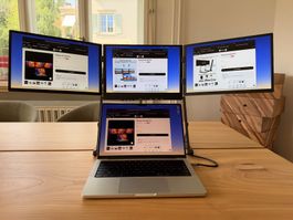 FlexiLap H15 15.6” 3 Zusatzmonitore – neuwertig