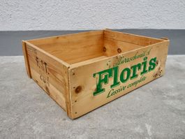 alte Holzkiste Kiste Seifenkiste FRIEDRICH STEINFELS FLORIS