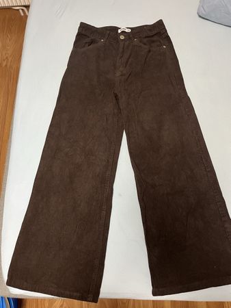 Damen Cordhose weit braun Grösse 38 guter Zustand
