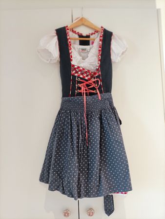 Dirndl Krüger Madl mit Bluse Grösse 36 