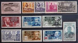 Franz. AEF ex. Kat. 1-254 **/*/gest. 1936/45