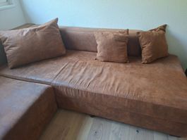 Ecksofa mit Schlaffunktion