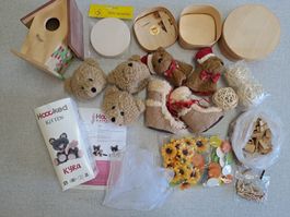 Restposten Bastelmaterial gemischt