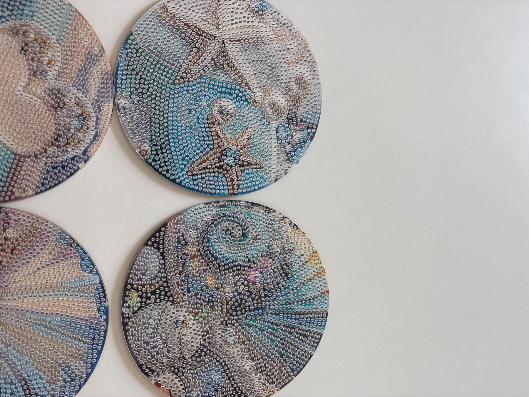 Bastelsets: Untersetzer Diamond Painting Meer – Neu (gemäss Beschreibung) aus Amriswil von SCHLOSSGEISTLI 1