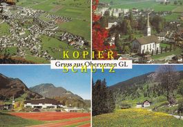 Gruss aus Oberurnen GL (4 Ansichten) /ay