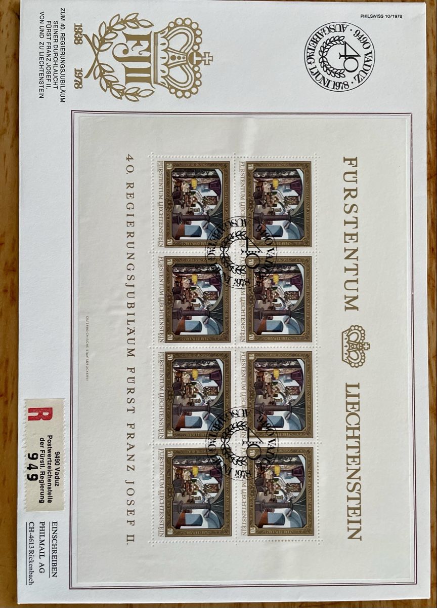 Tous les timbres: Liechtenstein schöne Sammlung – D'occasion à Rorschach par Ziltenera 6