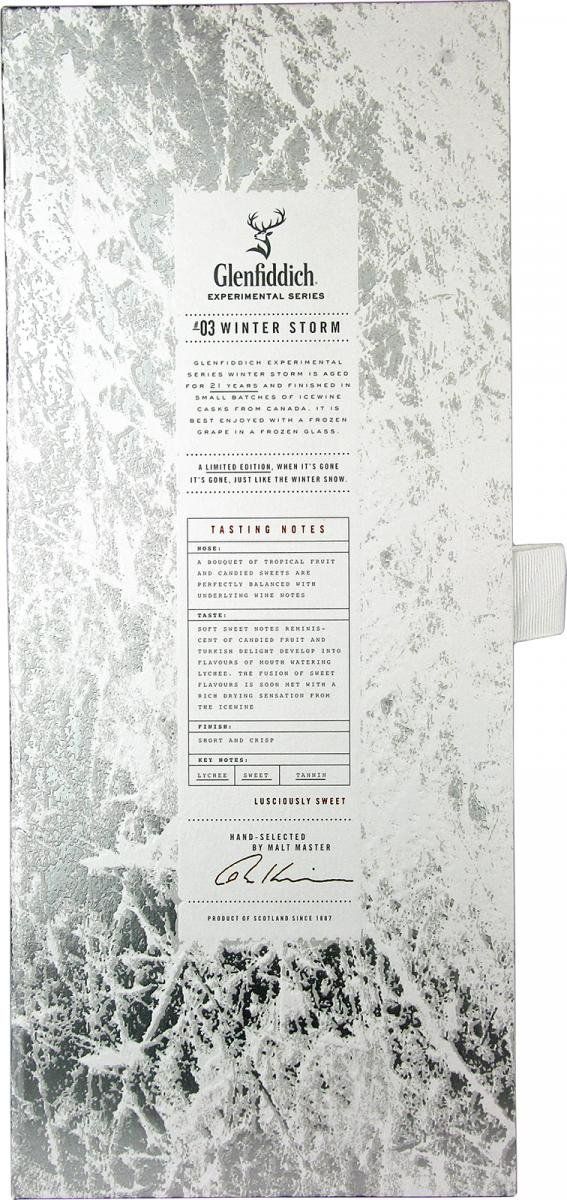 Glenfiddich Spirituosen: Glenfiddich Winter Storm – Neu und originalverpackt aus Wald ZH von Pada94 2