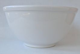 Wunderschöne weisse Vintage Rössler Schale 24 cm