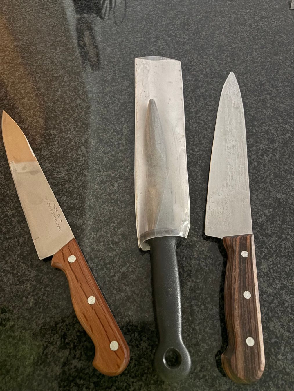 Messer: Set de  2 couteaux et aiguiseur – Gebraucht aus Savigny von alouette04 1