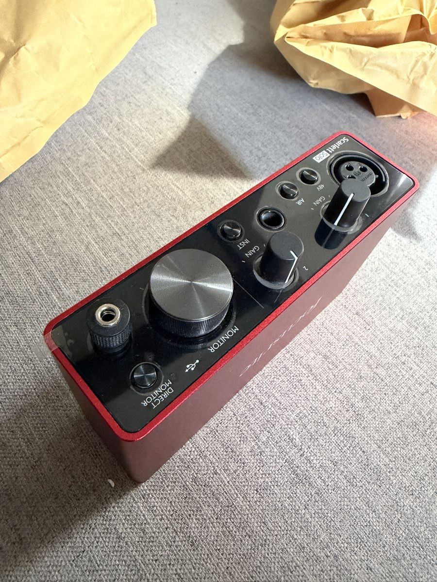 Focusrite Verstärker: Focusrite Scarlett solo 3rd gen – Gebraucht aus aubonne von x_yz 1