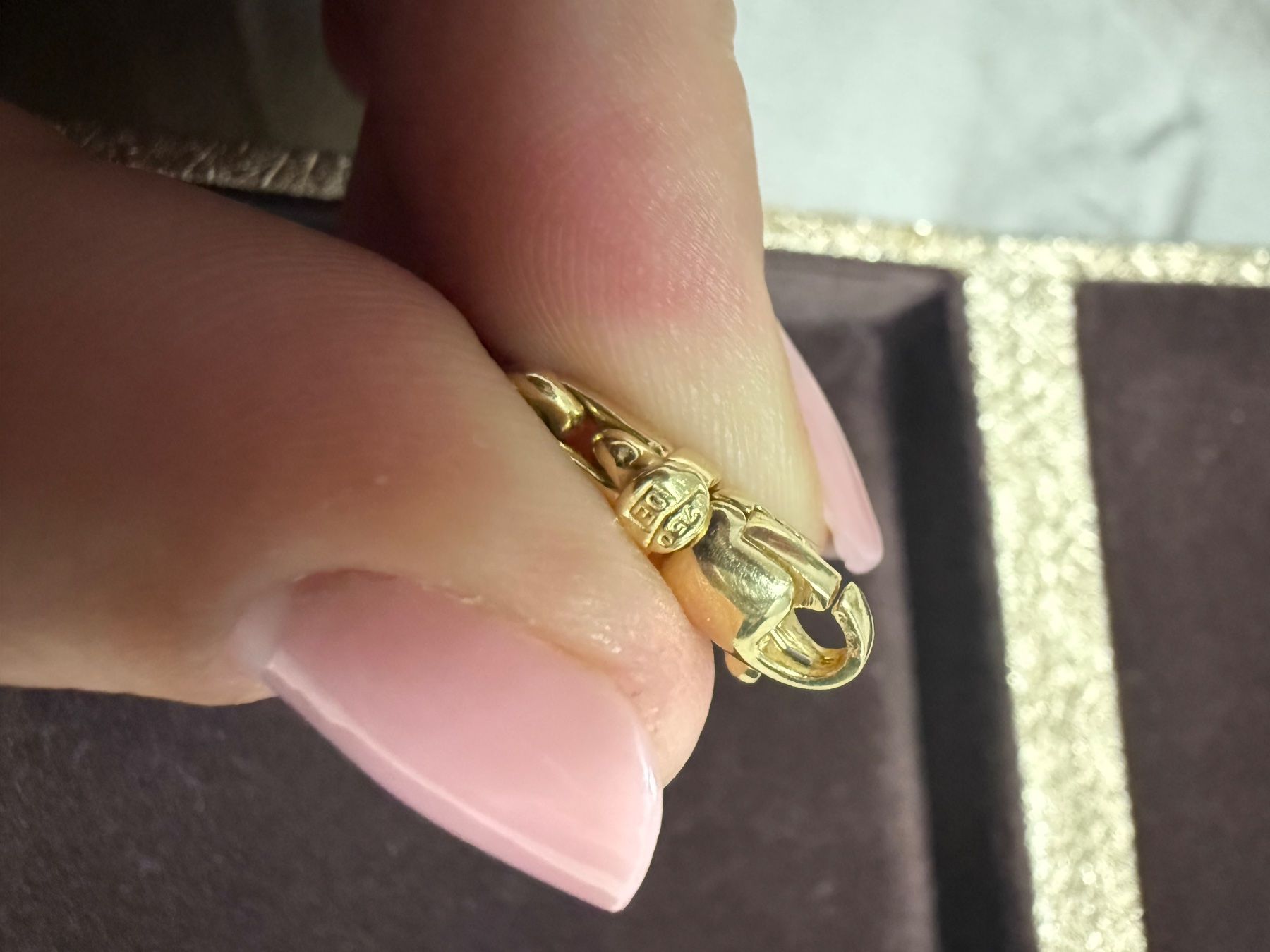 Ketten: Collier Neuf! 18 k – Neu und originalverpackt aus St-leonard von Lilliii 4