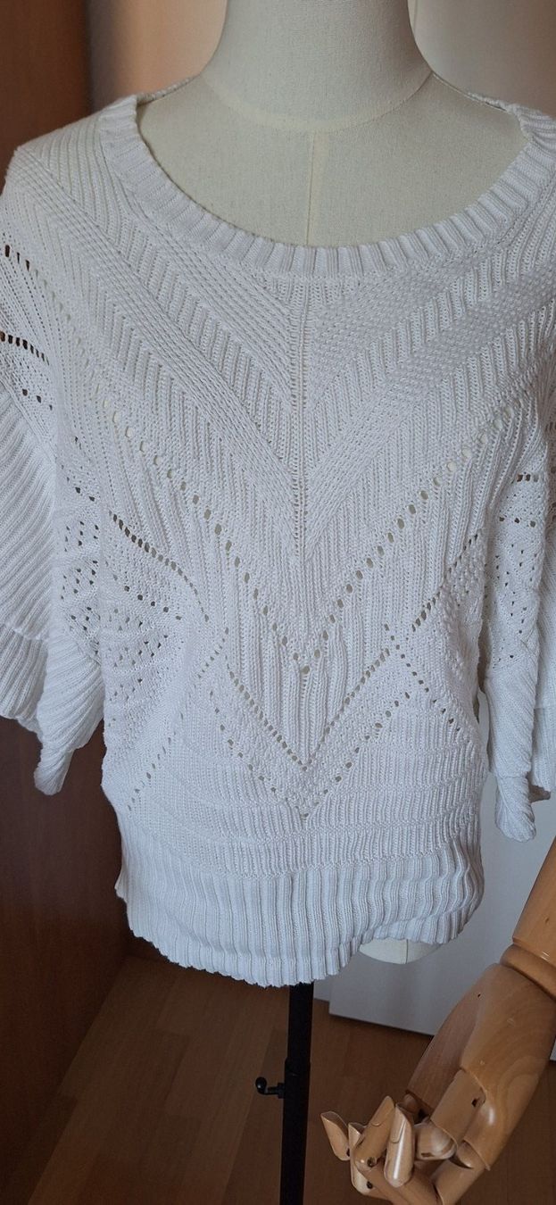 Morgan T-shirt: Morgan, pull off white (100%coton) – Nuovo (secondo la descrizione) da Lussery-Villars venduto da pousinete02 2