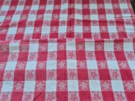2 Kissenbezüge rot/weiss kariert, Landhausstil 🌸