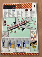 British airways Tristar Safety card 1980,s