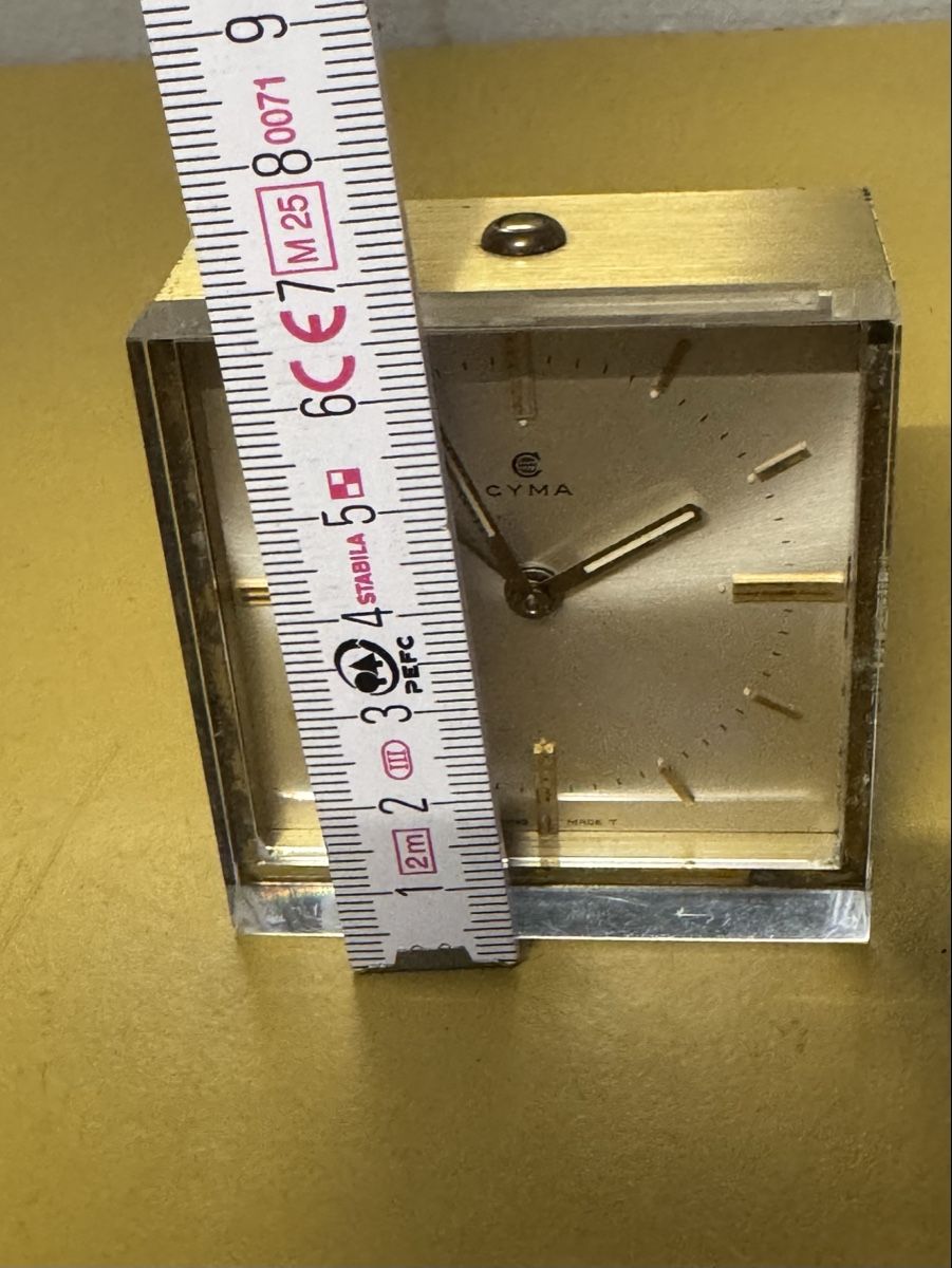 Cyma Sveglie: CYMA Wecker Uhr  – Usato da Schlieren venduto da Freundlich02 3